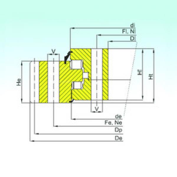 Bearing ER3.25.2500.400-1SPPN ISB #1 image