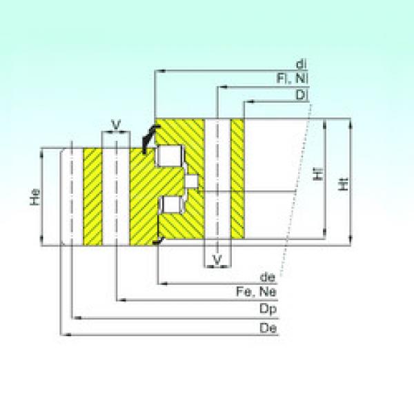 Bearing ER3.32.3150.400-1SPPN ISB #1 image