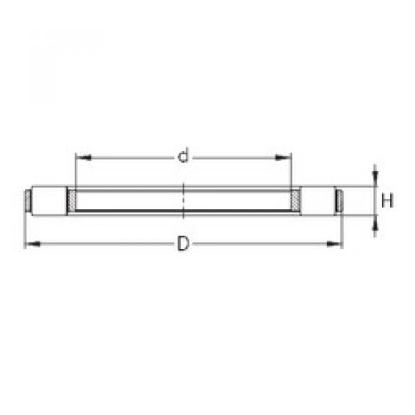 Bearing K 81106-TVPB NKE #1 image