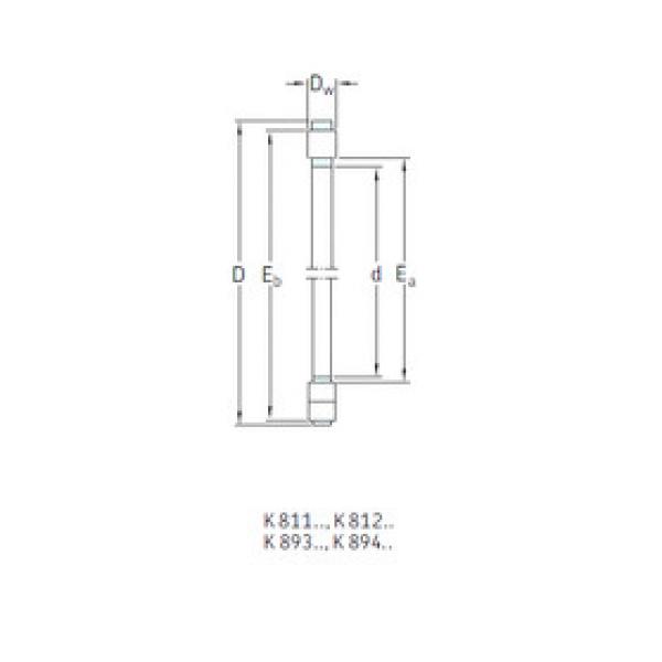 Bearing K81102TN SKF #1 image