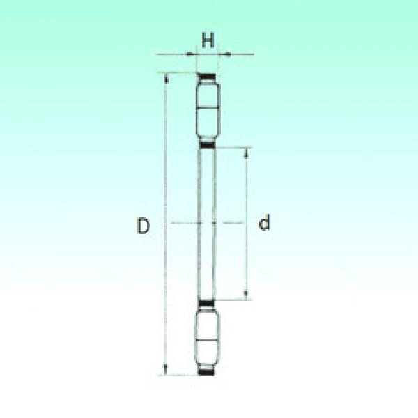 Bearing K89308TN NBS #1 image