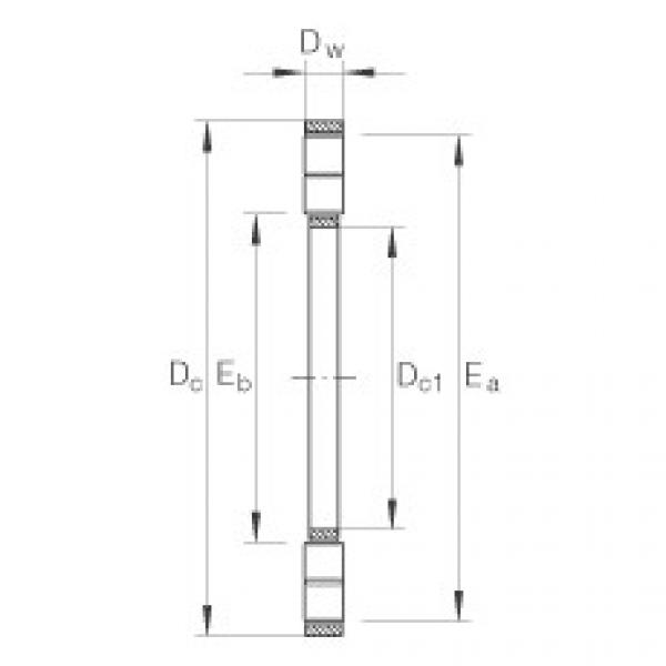 Bearing K89317-M INA #1 image