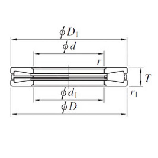 Bearing T16021 KOYO #1 image