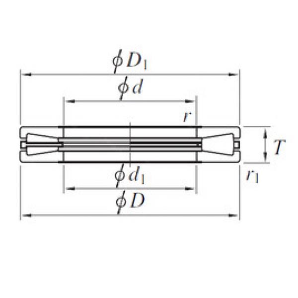 Bearing THR4850129 KOYO #1 image