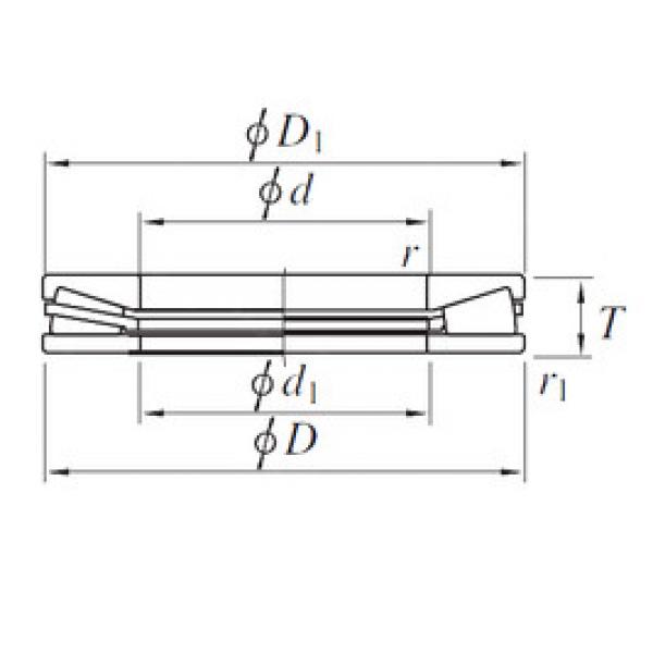 Bearing THR6066 KOYO #1 image