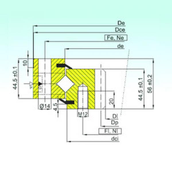 Bearing ZR1.14.0414.200-1SPTN ISB #1 image