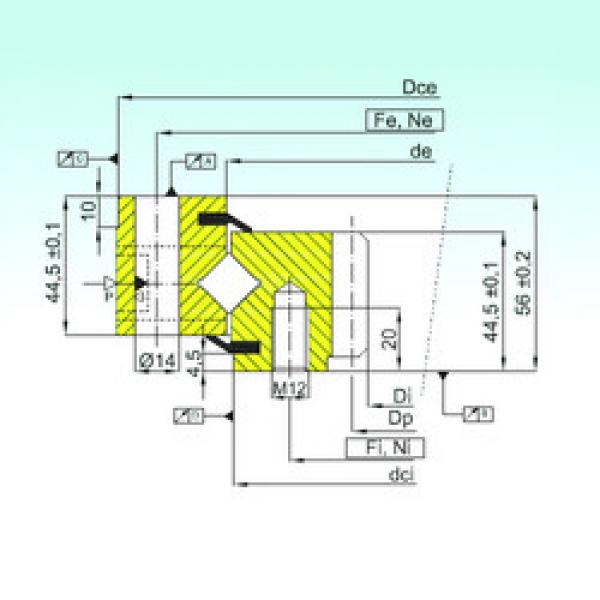 Bearing ZR1.14.0944.201-3SPTN ISB #1 image