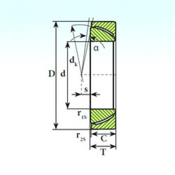 Bearing GAC 55 SP ISB #5 image