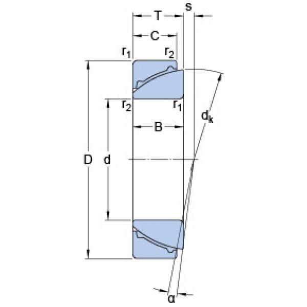 Bearing GAC 100 F SKF #5 image