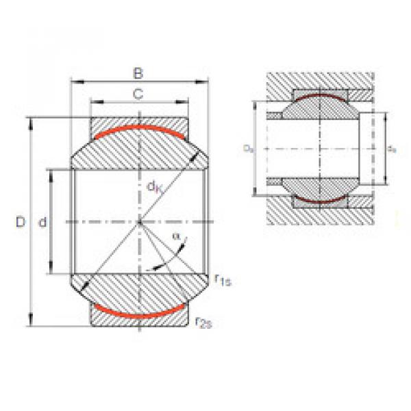 Bearing GE 10 PW INA #5 image