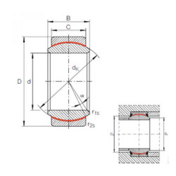 Bearing GE 12 UK INA #5 image