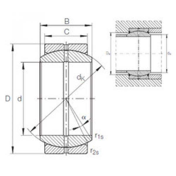 Bearing GE 10 DO INA #5 image