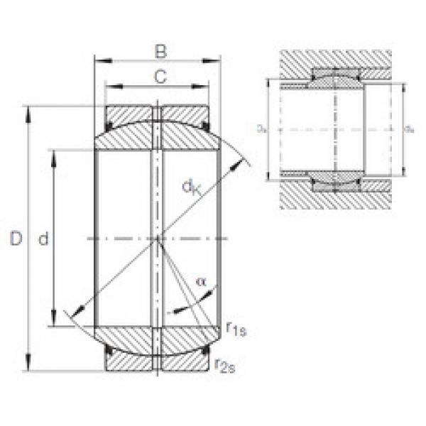 Bearing GE 100 DO-2RS INA #5 image