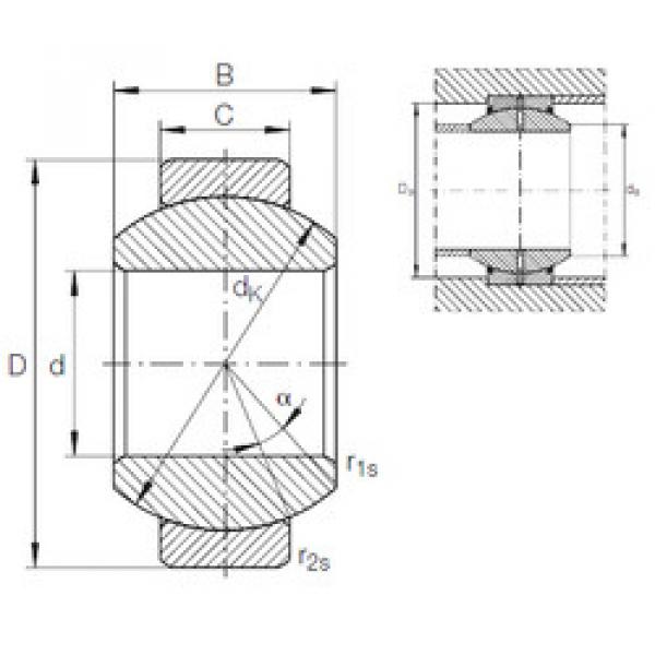 Bearing GE 6 FO INA #5 image