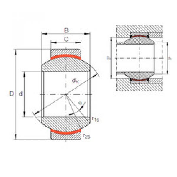 Bearing GE 10 FW INA #5 image