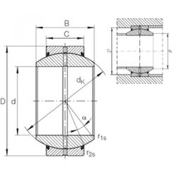 Bearing GE 20 FO-2RS INA #5 image