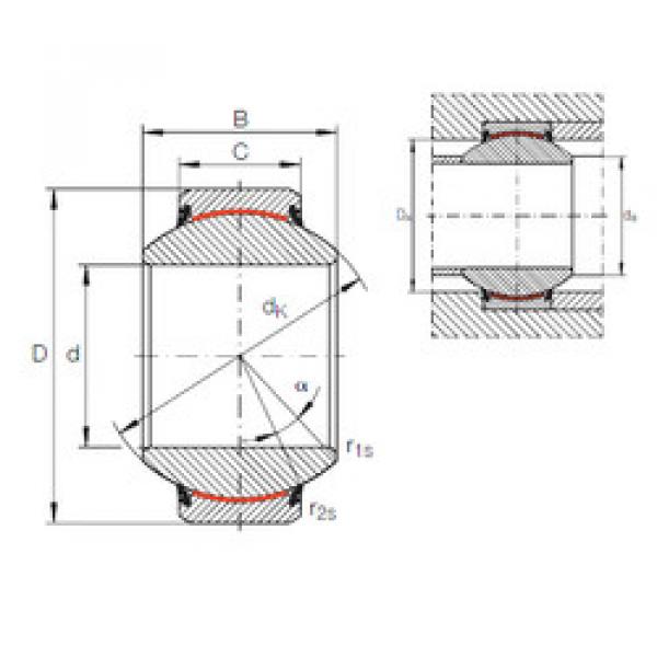 Bearing GE 100 FW-2RS INA #5 image