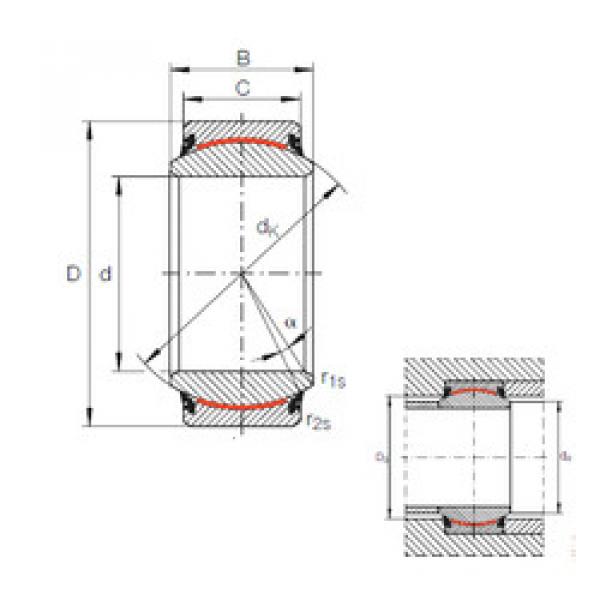 Bearing GE 110 UK-2RS INA #5 image