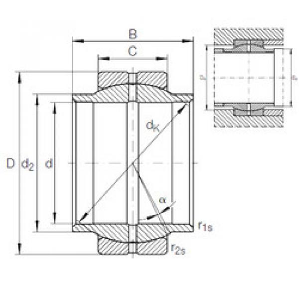 Bearing GE 125 LO INA #5 image