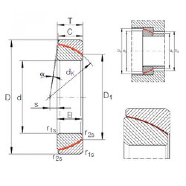 Bearing GE 25 SW INA #5 image