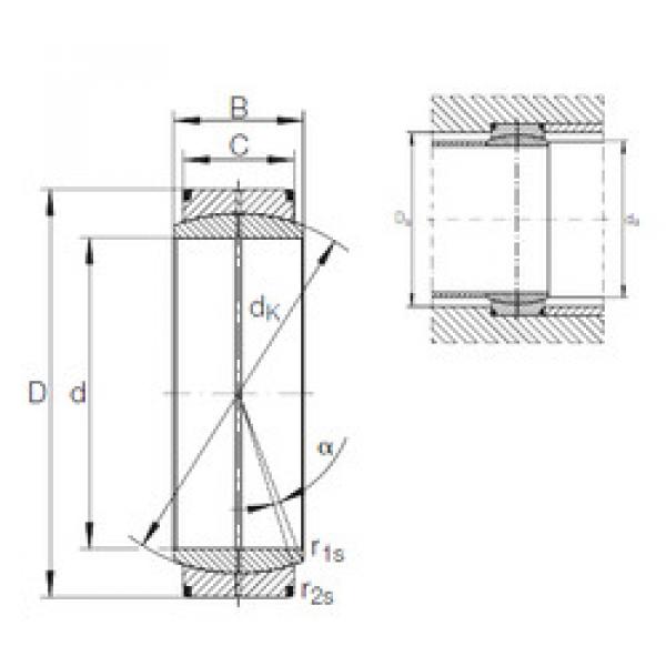 Bearing GE 1000 DO INA #5 image