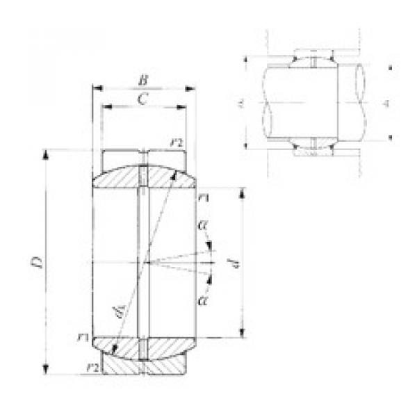 Bearing GE 140ES IKO #5 image