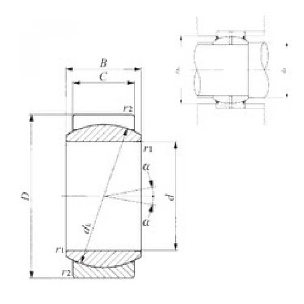 Bearing GE 10E IKO #5 image