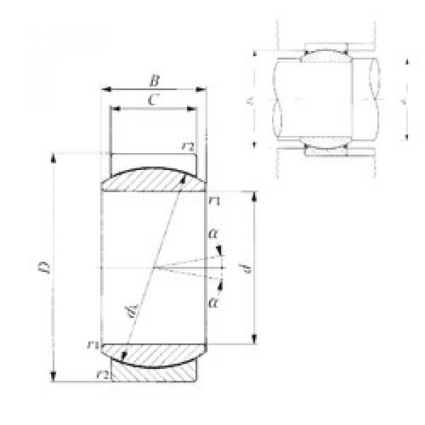 Bearing GE 15EC IKO #5 image