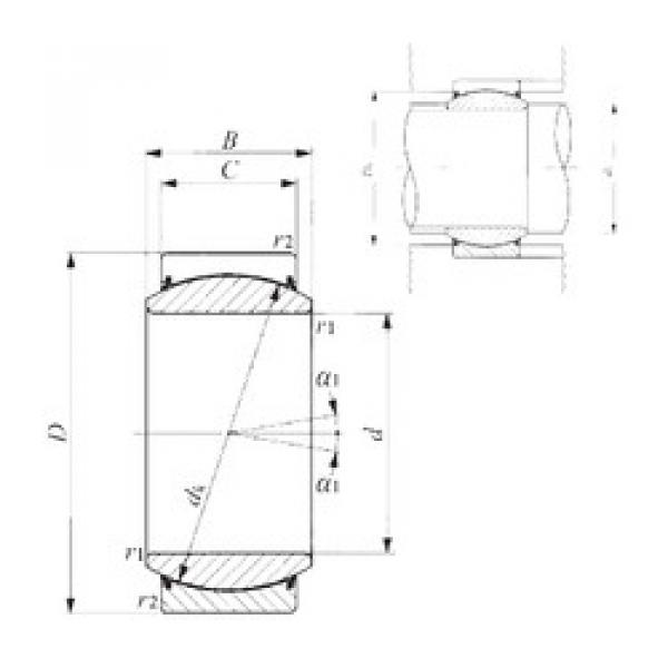 Bearing GE 30EC-2RS IKO #5 image