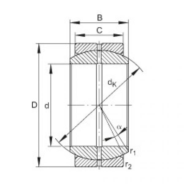 Bearing GE100-DO INA #5 image