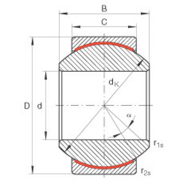 Bearing GE12-PW INA #5 image