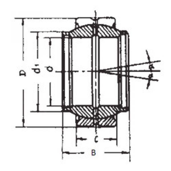 Bearing GE240XS FBJ #5 image