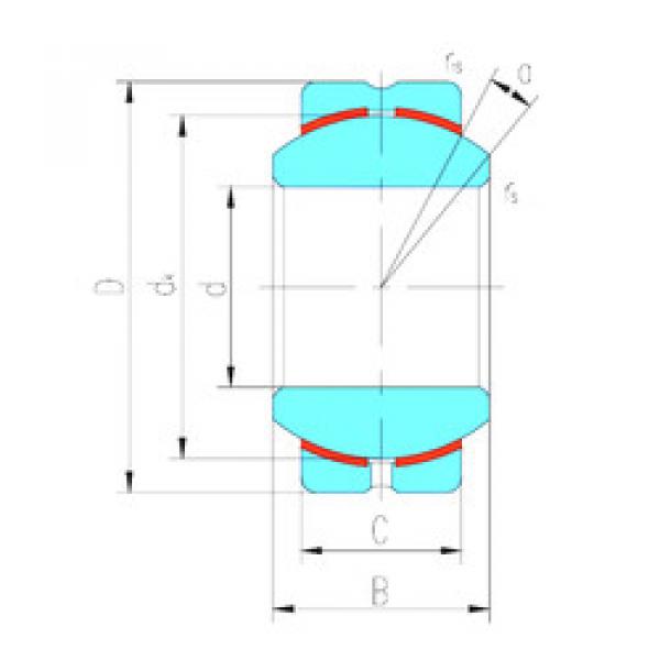 Bearing GEBK14S LS #5 image