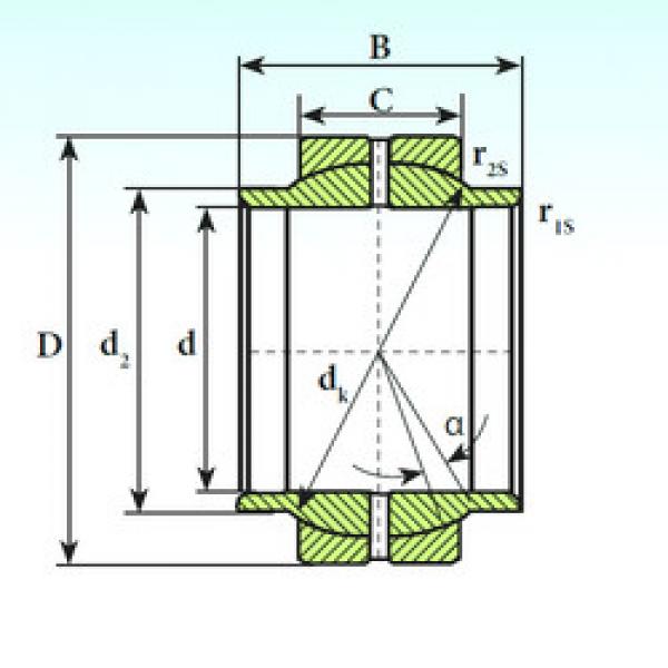 Bearing GEEW 100 ES ISB #5 image