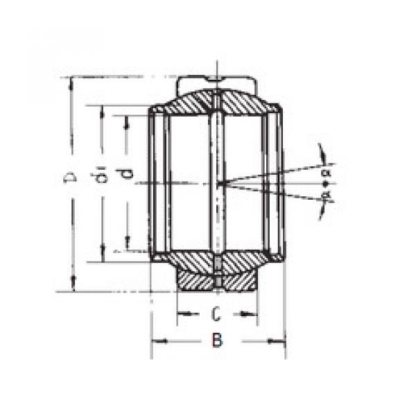 Bearing GEEW16ES FBJ #5 image