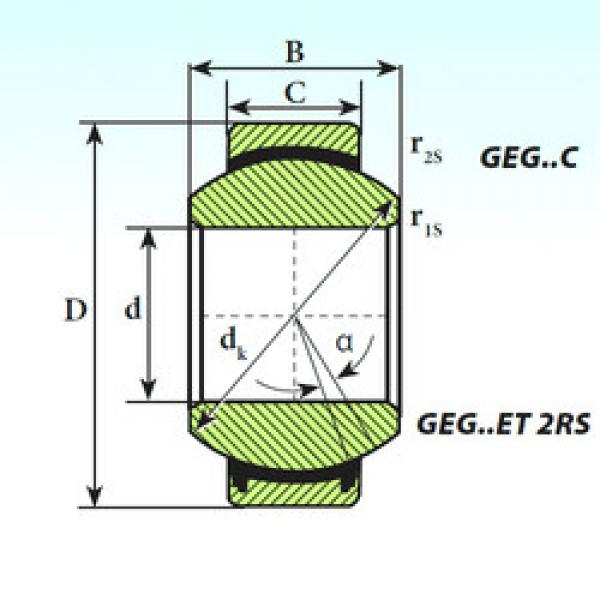 Bearing GEG 10 C ISB #5 image