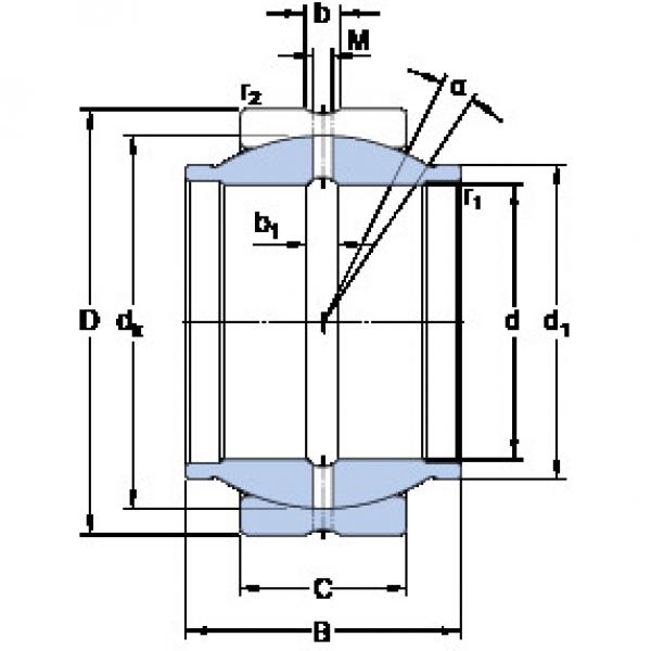 Bearing GEG 100 ES SKF #5 image