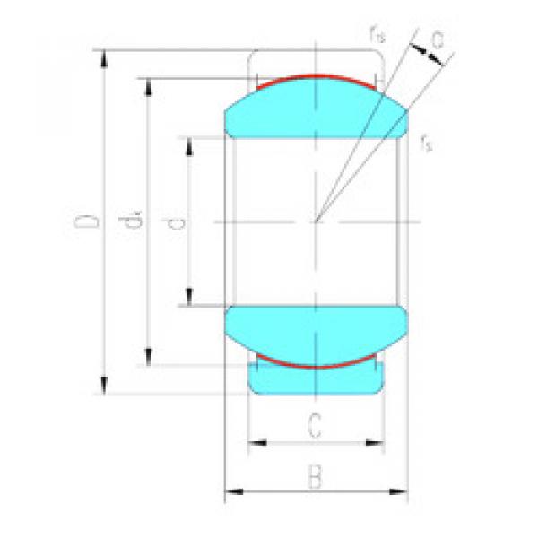 Bearing GEG17ET-2RS LS #5 image