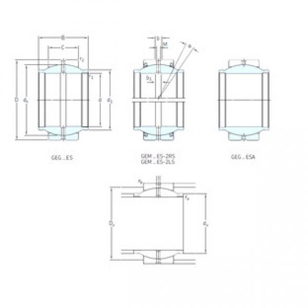 Bearing GEG125ES SKF #5 image