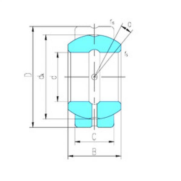 Bearing GEGZ69ES LS #5 image