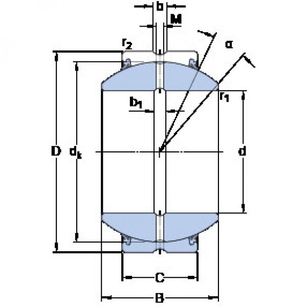 Bearing GEH 100 ES-2RS SKF #5 image