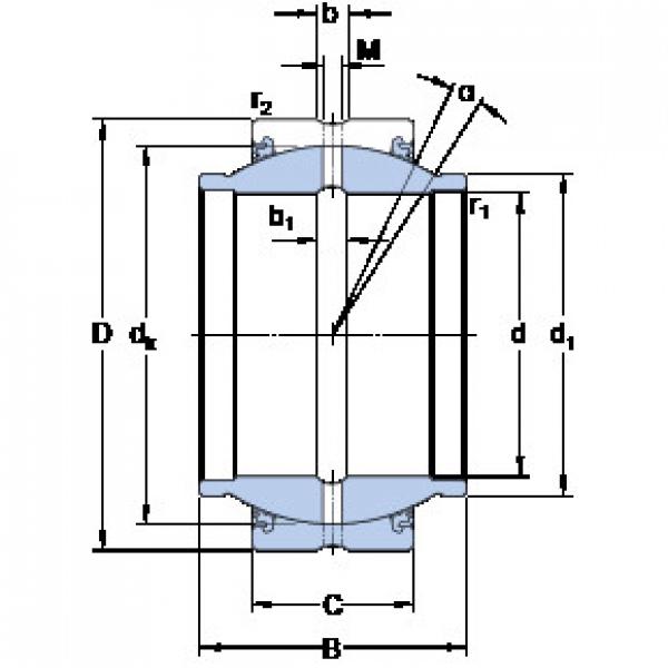 Bearing GEZM 106 ESX-2LS SKF #5 image