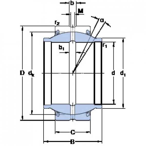 Bearing GEM 20 ES-2RS SKF #5 image