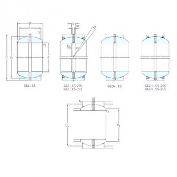 Bearing GEZ010ES SKF #5 image