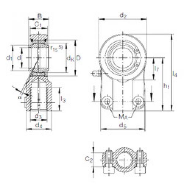 Bearing GIHN-K 16 LO INA #5 image