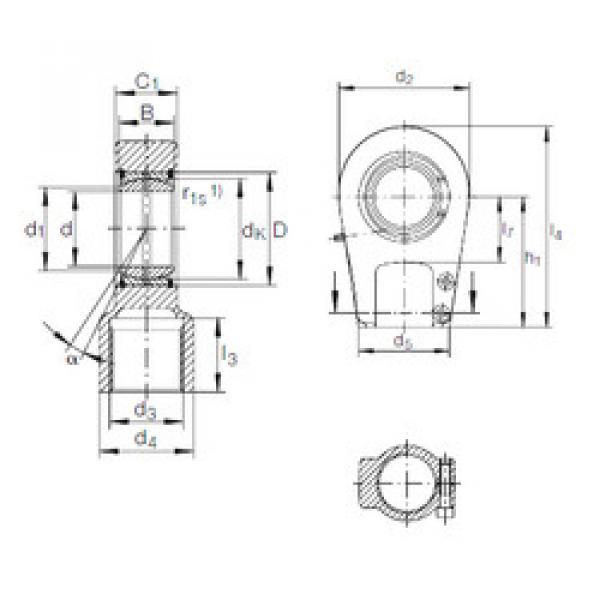 Bearing GIHRK 90 DO INA #5 image