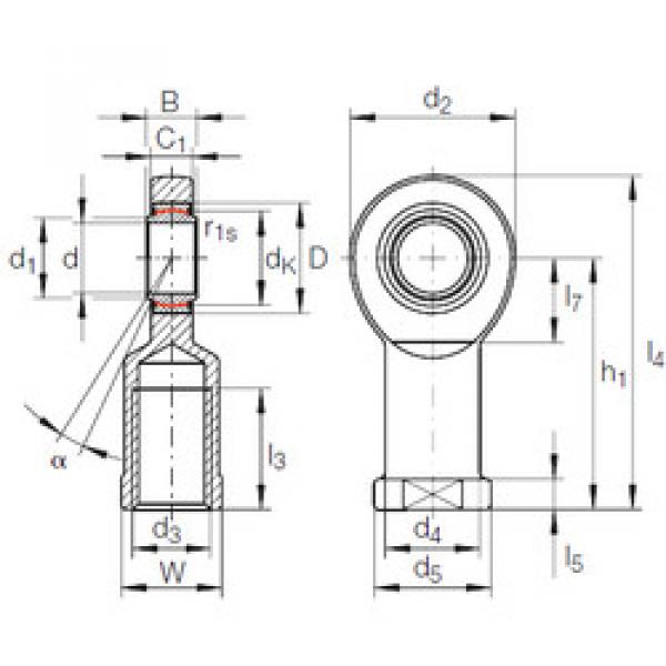 Bearing GIR 10 UK INA #5 image