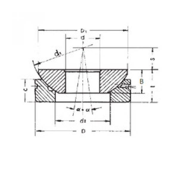 Bearing GX100S FBJ #1 image