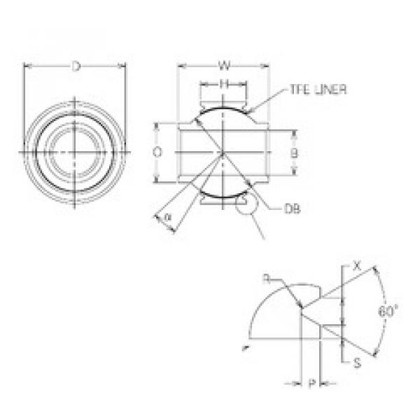 Bearing MBYT8V NMB #1 image