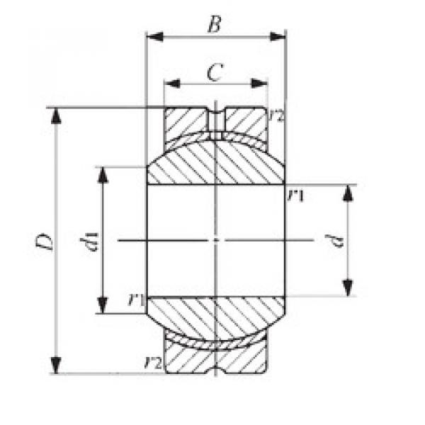 Bearing PB 10 IKO #1 image